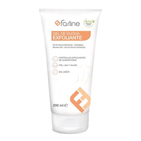 Farline gel ducha exfoliante cara y cuerpo 200ml