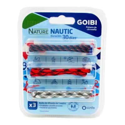 Goibi Pulsera Citronella | Repelente Mosquitos Natural