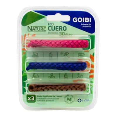 Goibi Pulsera Citronela - Repelente Mosquitos