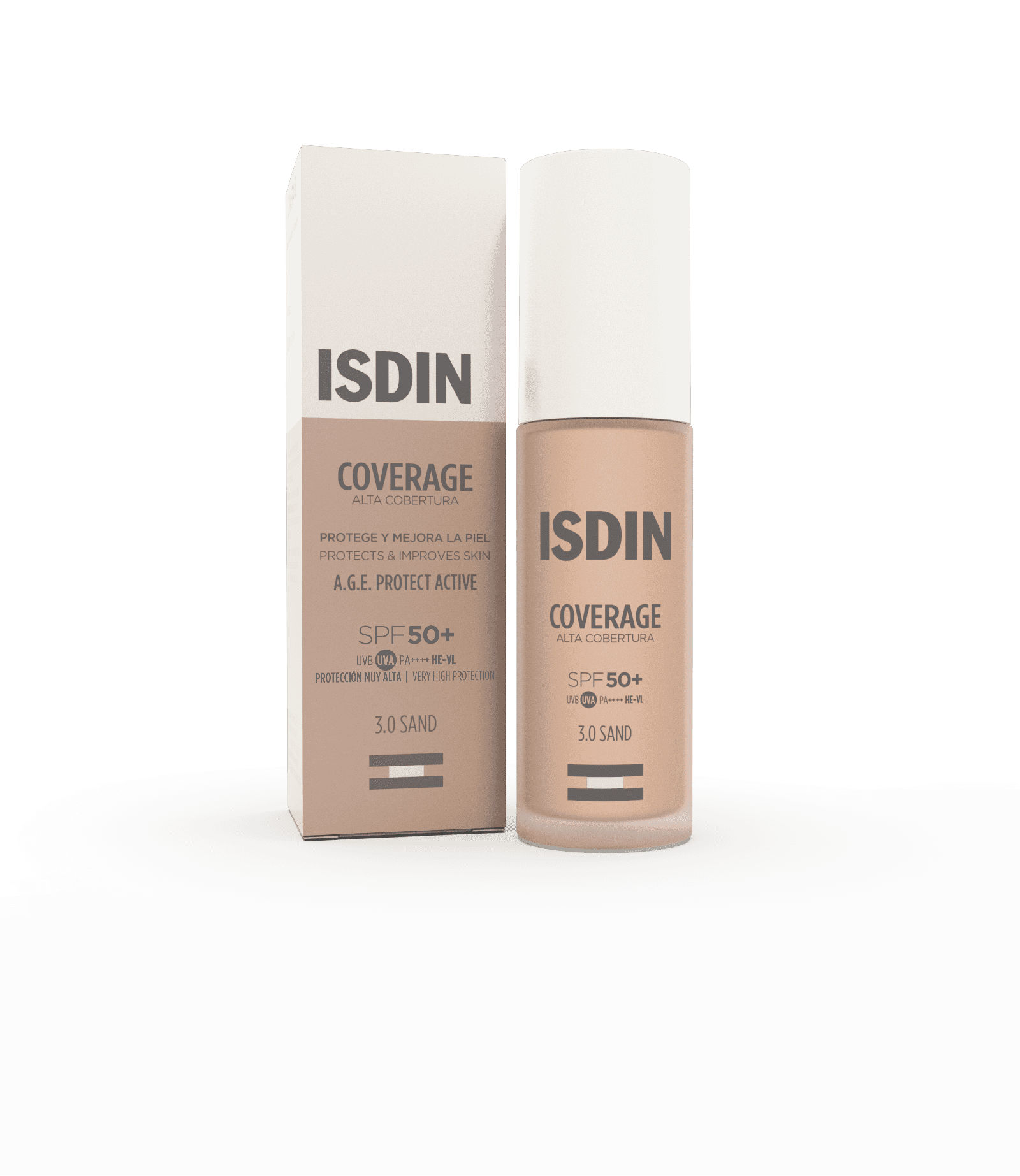 Isdin Coverage 1 Envase 30 g Color 3.0 Sand