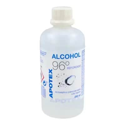 Alcohol 96 Apotex 250ml - Desinfectante antiséptico