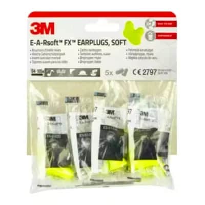 3M Tapones Auditivos FX | Protección 37dB