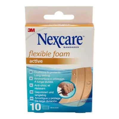 3M Nexcare Active - Apósitos recortables 10x6cm