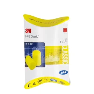 Tapones Oído Espuma 3M - Protección Antiruido