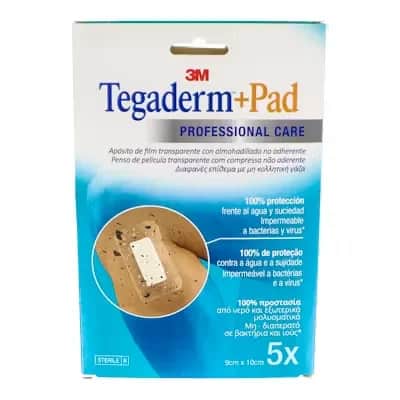 Tegaderm+Pad 9X10cm - Apósito Estéril Transparente