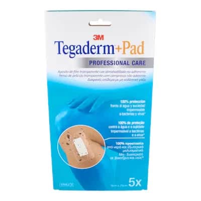 Tegaderm+Pad 9X20Cm - Apósito Heridas Transpare