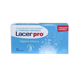 Lacer LacerPro Comprimidos Efervescentes Limpiadores 64comp