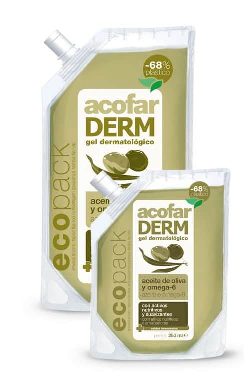 Acofarderm Ecopack Gel Aeite de Oliva 750 ml