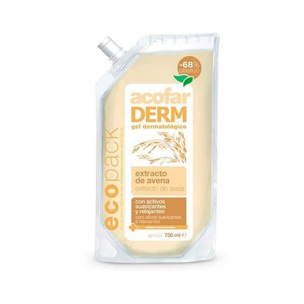 Acofarderm Ecopack Gel Extracto de Avena 750 ml