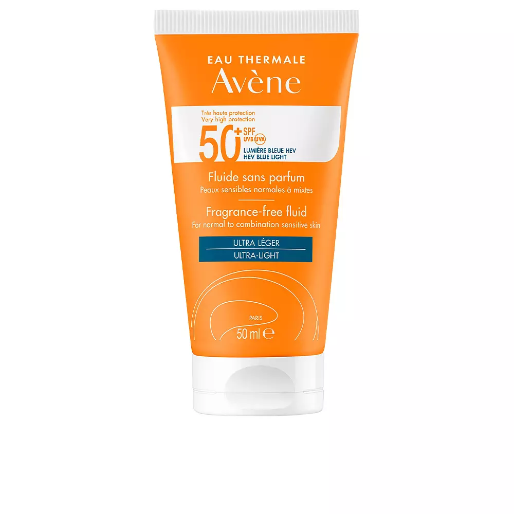 Avène Fluido Solar sin Perfume SPF 50+ (50 ml)