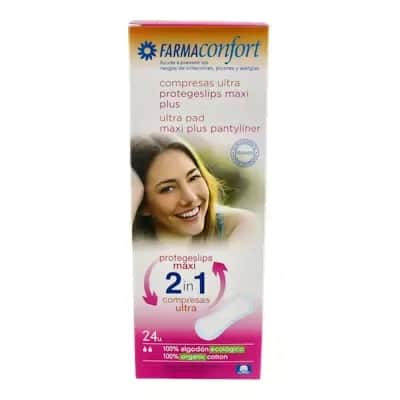 Protegeslip Maxi + Compresa Farmaconfort