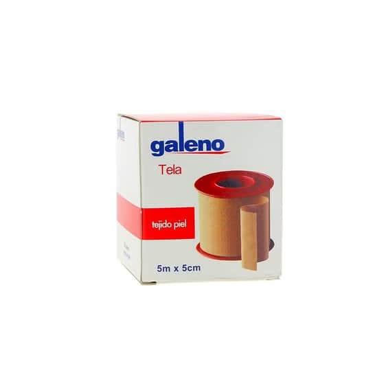 Galeno Esparadrapo Tela Piel 5mx5cm