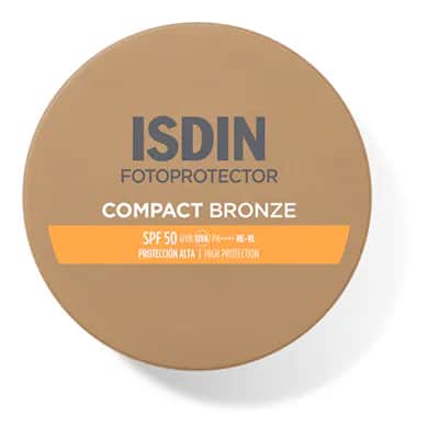 ISDIN Fotoprotector Compact SPF50+ Bronze - Protección Solar
