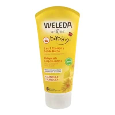 Weleda Champú Gel Ducha Caléndula Bebé