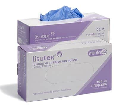 GUANTEX LISUTEX NITRILO S/P T/G 100UND.