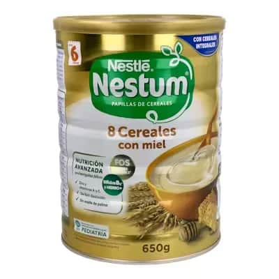 Nestum 8 Cereales Galleta - Papilla Infantil 600g