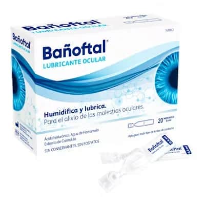 Bañoftal Lubricante Ocular 20 Monodosis | Alivio