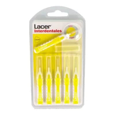 Lacer Cepillo Interdental Fino Amarillo | Limpieza Dental