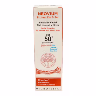 Hidrotelial Neovium Facial Piel Mixta FPS 50