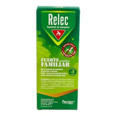 Relec Fuerte Sensibles 75ml - Repelente Mosquitos