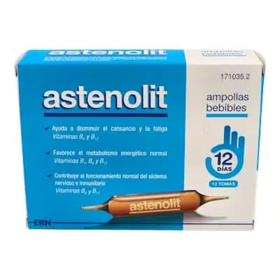 Astenolit 12 Amp Bebibles | Energía y Vitalidad
