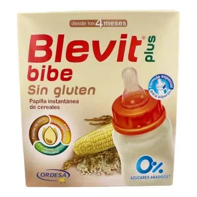Blevit Plus Sin Gluten Biberón 600g - Papilla