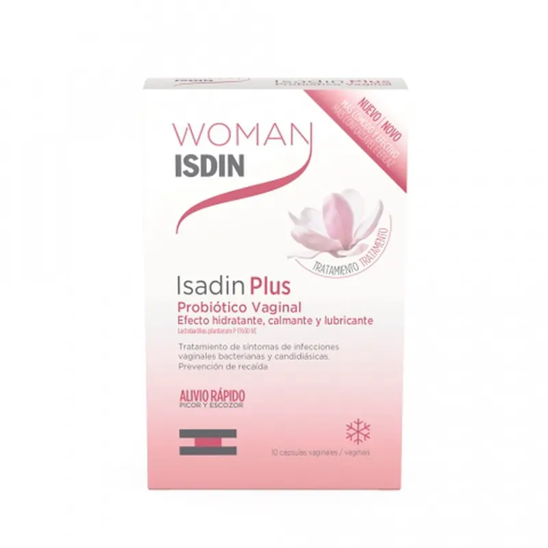 Isdin Woman Isadin Plus - Probiótico Vaginal 10 Cápsulas