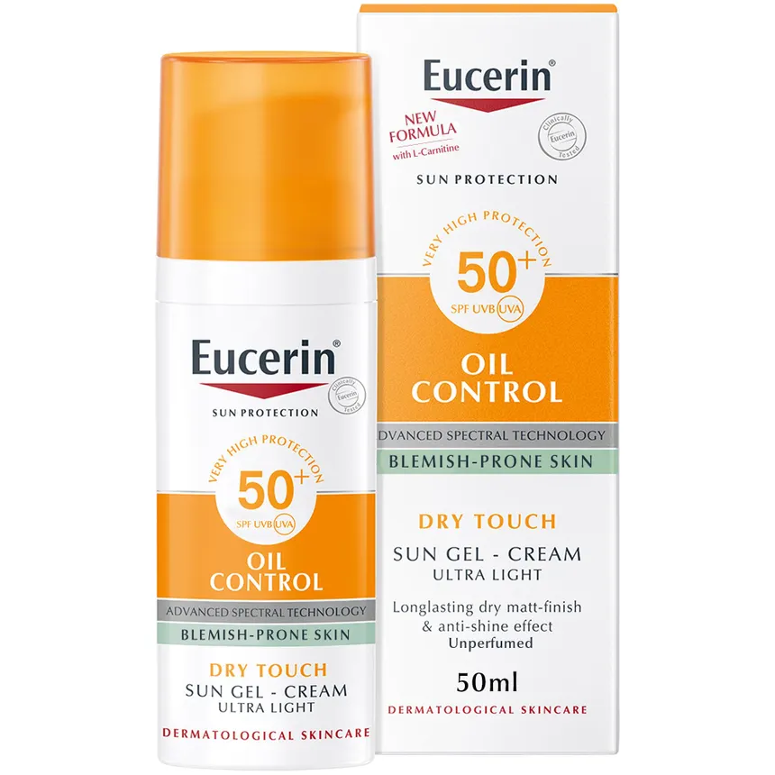 Eucerin Sun Gel-Crema Oil Control Dry Touch FPS 50+ 50ml