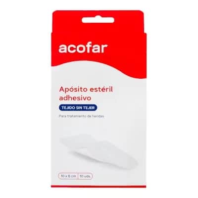 Acofar Apósito Estéril 10x6 cm - Heridas