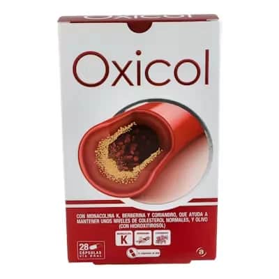 Oxicol 28 Cápsulas - Control Colesterol