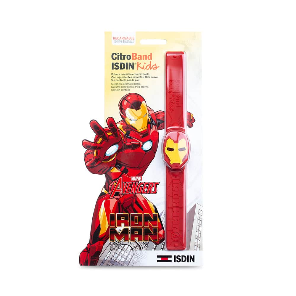 Isdin Citroband Kids Pulsera Aromática Iron Man 1 pulsera + 2 pastillas de recarga