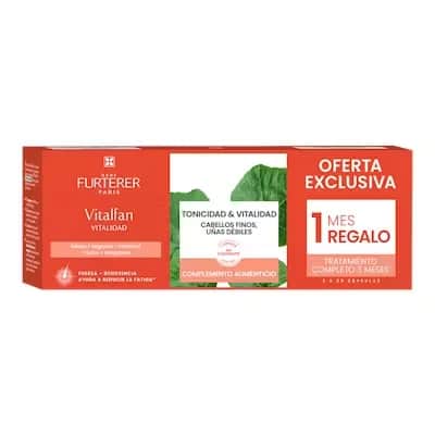 Vitalfan Vitalidad 3X30 - Cabello y Uñas