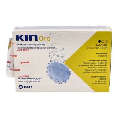 Kin Oro Tabletas Limpiadoras 30 Un