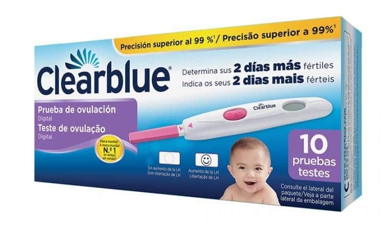 Clearblue Test de Ovulación Digital 10 Tiras