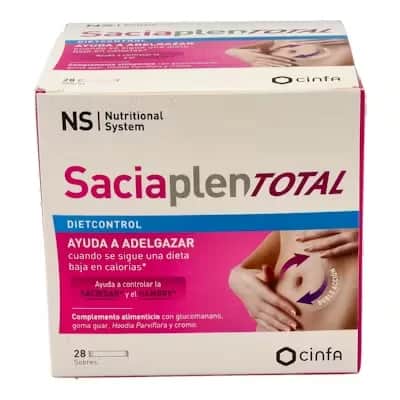 NS Saciaplen Total 3g 28 Sobres | Control de Peso