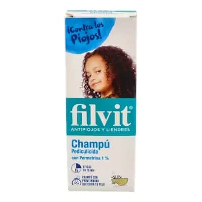 Filvit-P Champú 100ml | Elimina Piojos