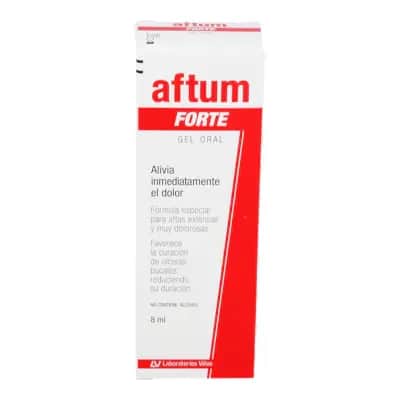 Aftum Forte Gel Oral 8ml - Úlceras Bucales