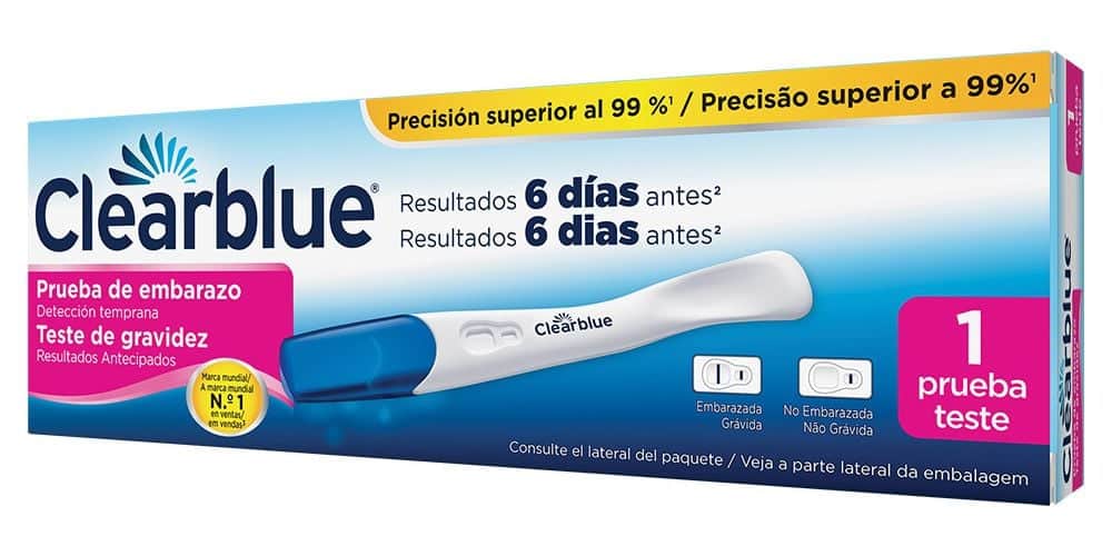 Clearblue Early Test Prueba Embarazo Detección Temprana 1 ud