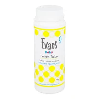 Talco Evans Baby - Protección Piel Bebé
