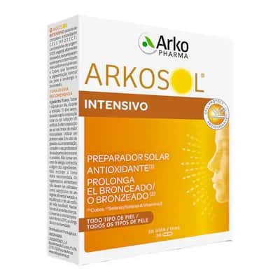 Arkosol Intensivo 30 Cápsulas - Preparación Solar
