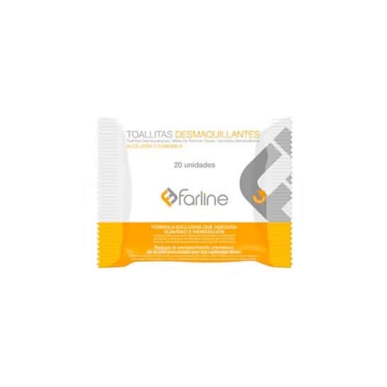 Farline toallitas desmaquilladoras 20uds