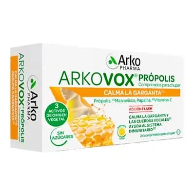 Arkovox Própolis + Vitamina C 24 Comprimidos - Garganta