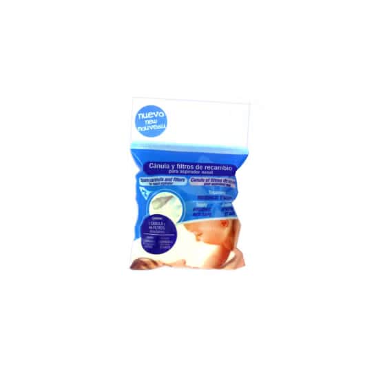 Nahore recambio aspirador nasal y bucal 40 filtros y 1 cánula