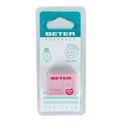 Recambio Hojas Cortacallos Beter - Pack 10 unidades