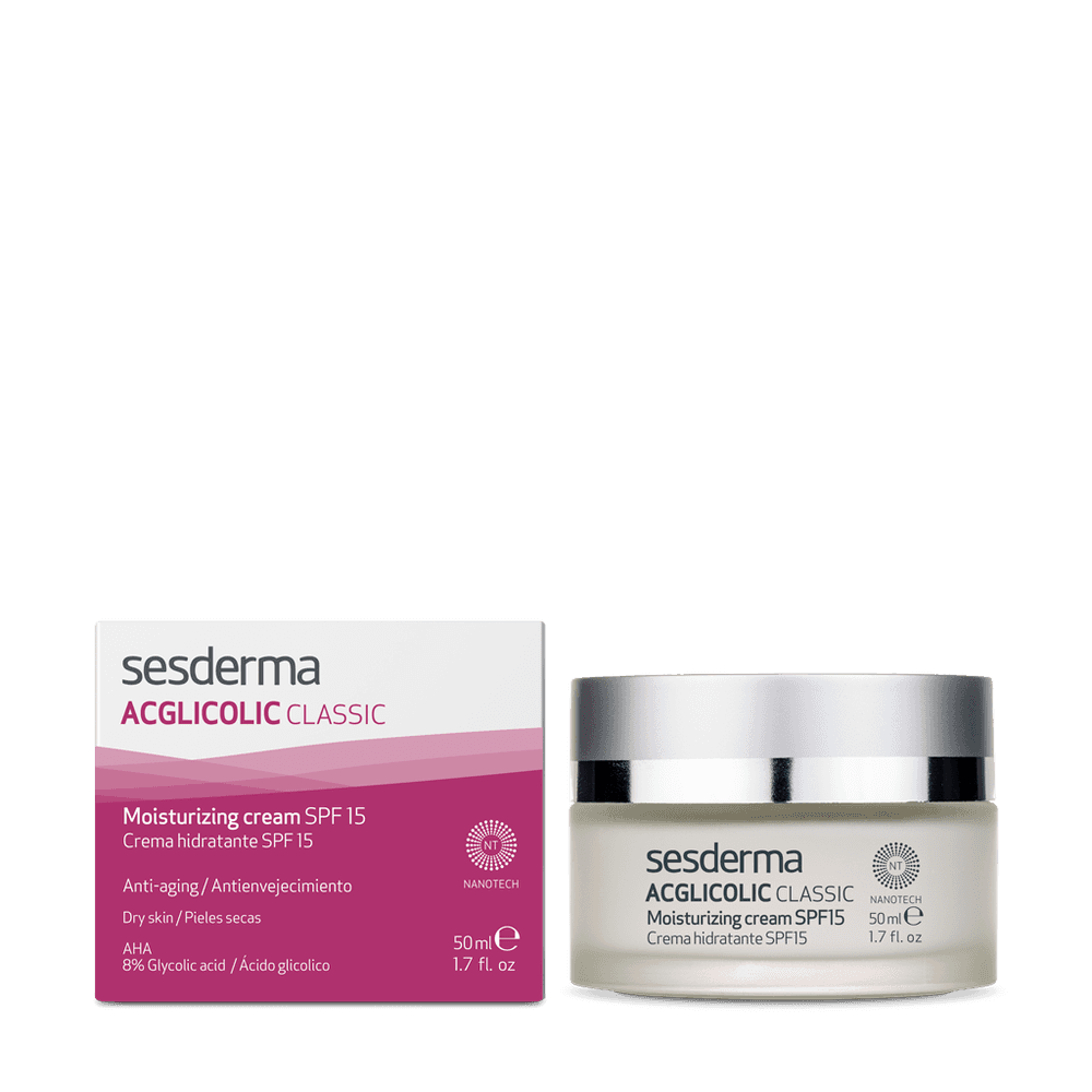 Sesderma Acglicolic Classic Crema Hidratante Spf 15 50ml