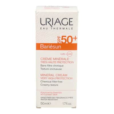 Uriage Bariesun Spf 50+ Crema Mineral 50 Ml