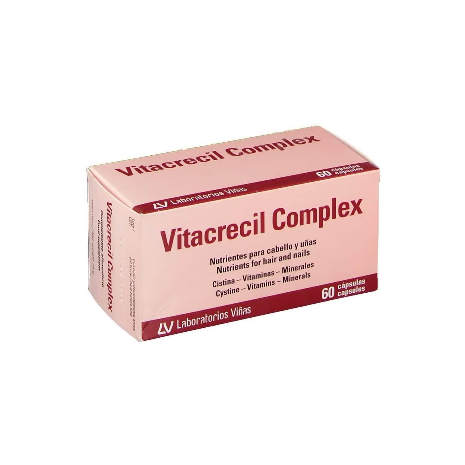 Vitacrecil Complex 60 caps | Nutrición Capilar
