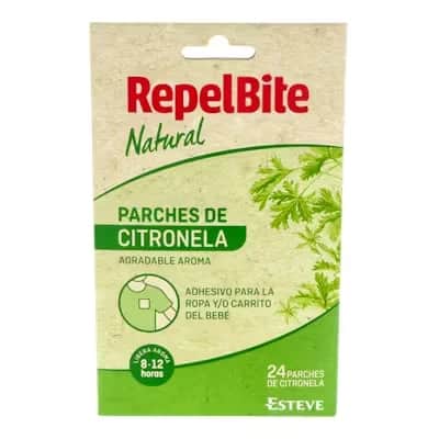 Repel Bite Natural 24 Parches - Repelente de Mosquitos