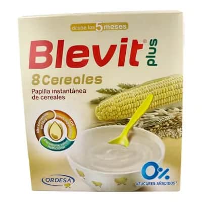 Blevit Plus 8 Cereales 600g - Papilla Infantil