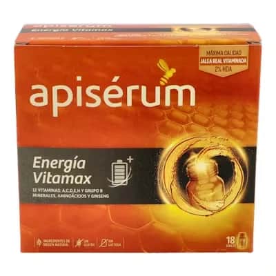 Apiserum Energía VitaMax Vial | Energía y Vitalidad
